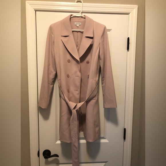 Light pink spring trench coat - Picture 1 of 5